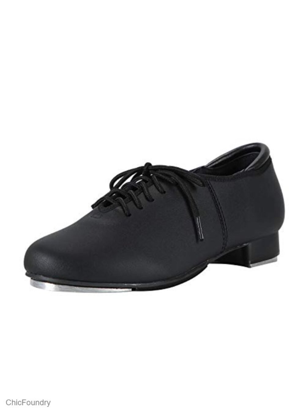 PU Leather Lace Up Tap Shoes for Dance - Unisex
